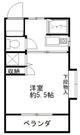 天野荘の物件間取画像